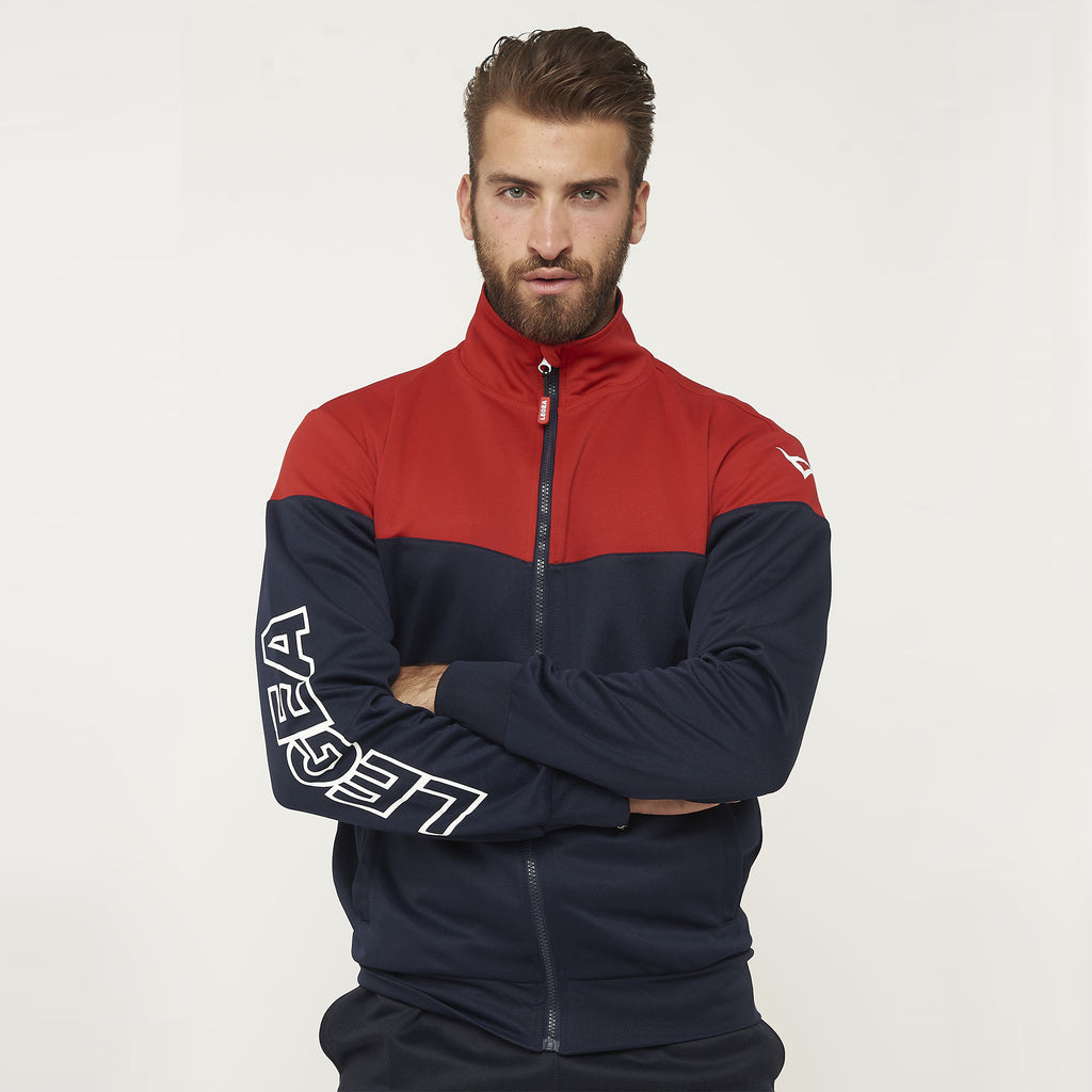 Giacca Bicolor full zip Ontario Senior