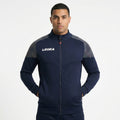 Giacca con zip Manila - Blu - 4XL - oversize