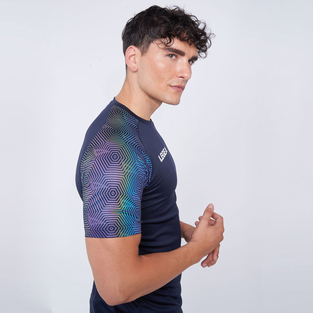 Maglia da training 100% poliestere traspirante