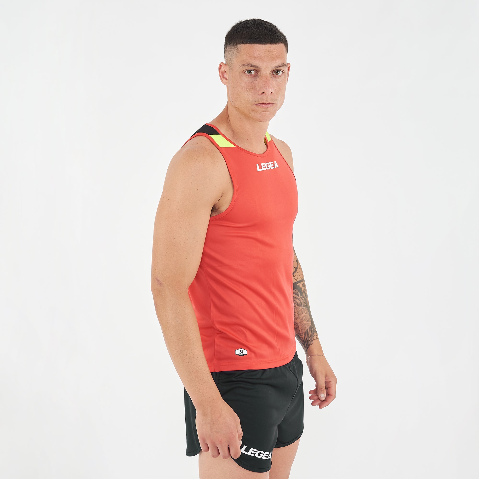 Camiseta deportiva sin mangas de poliéster Tahití