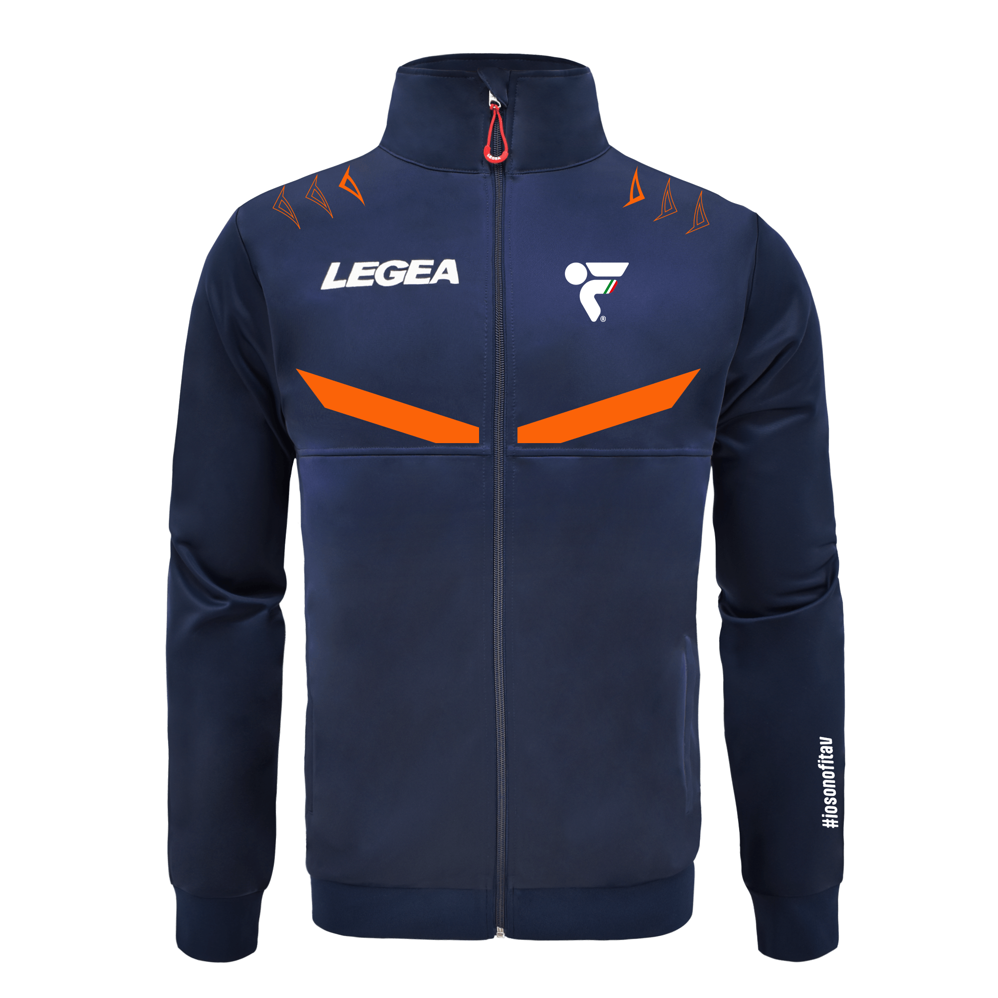 Giacca con zip bicolore - Fitav