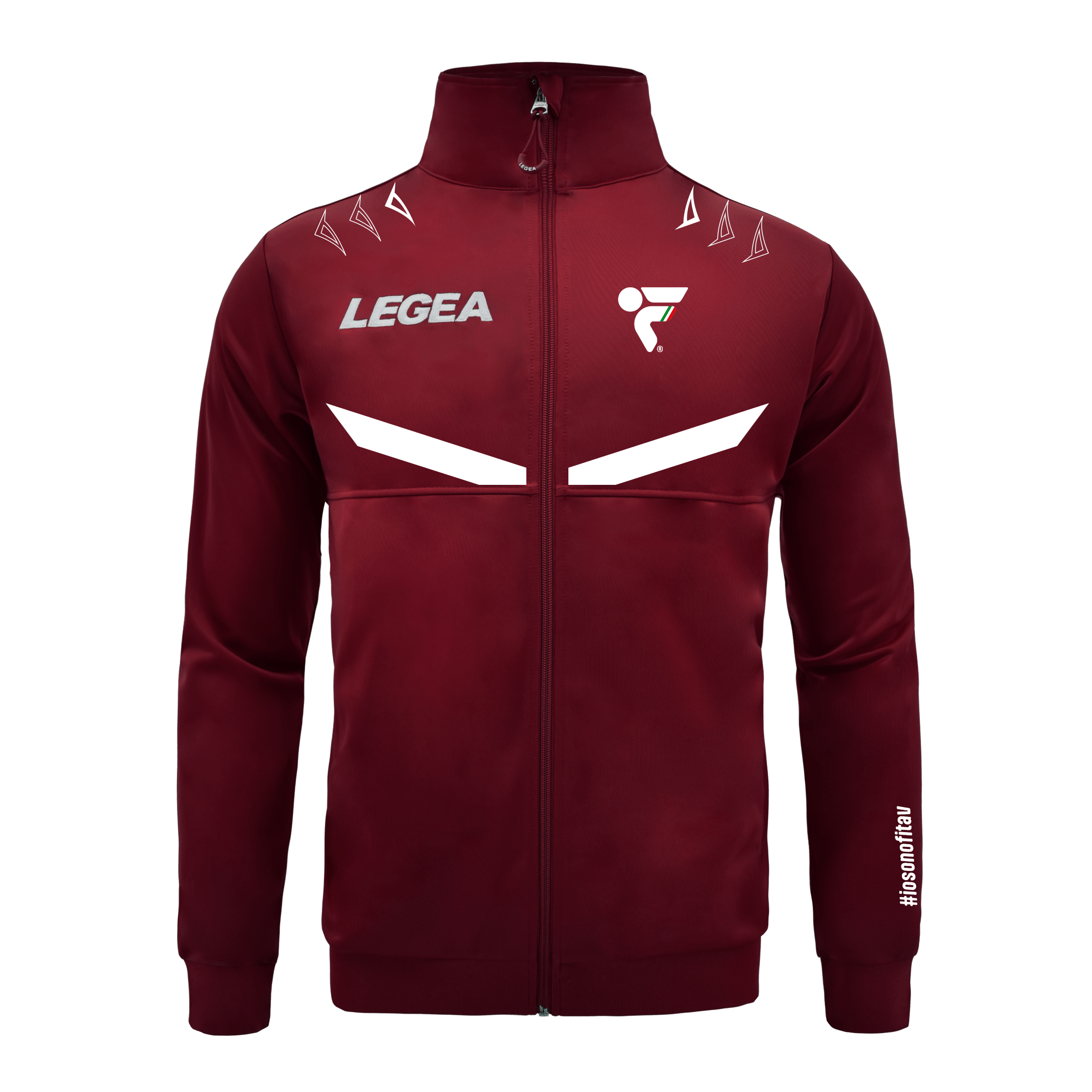 Giacca con zip bicolore - Fitav