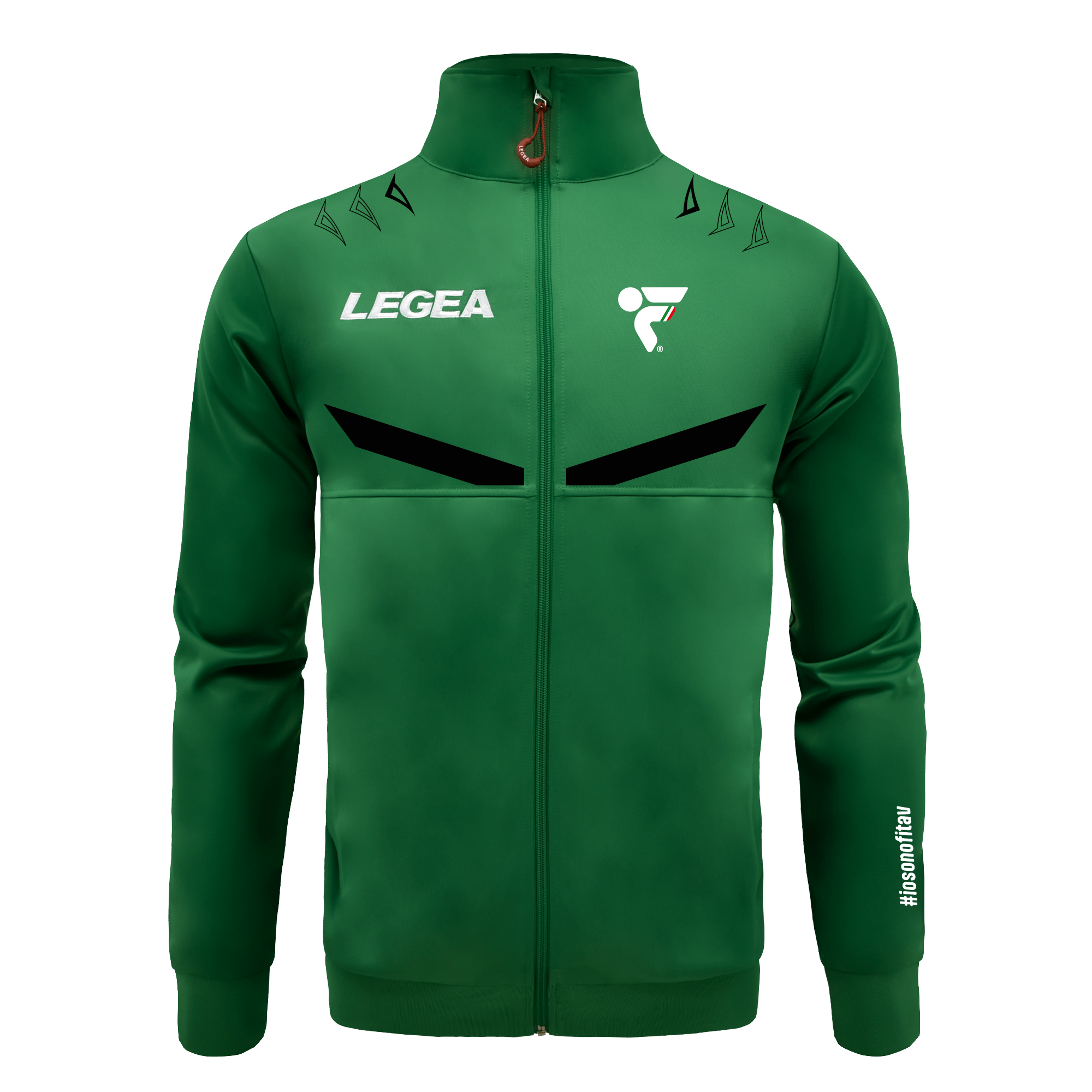 Giacca con zip bicolore - Fitav