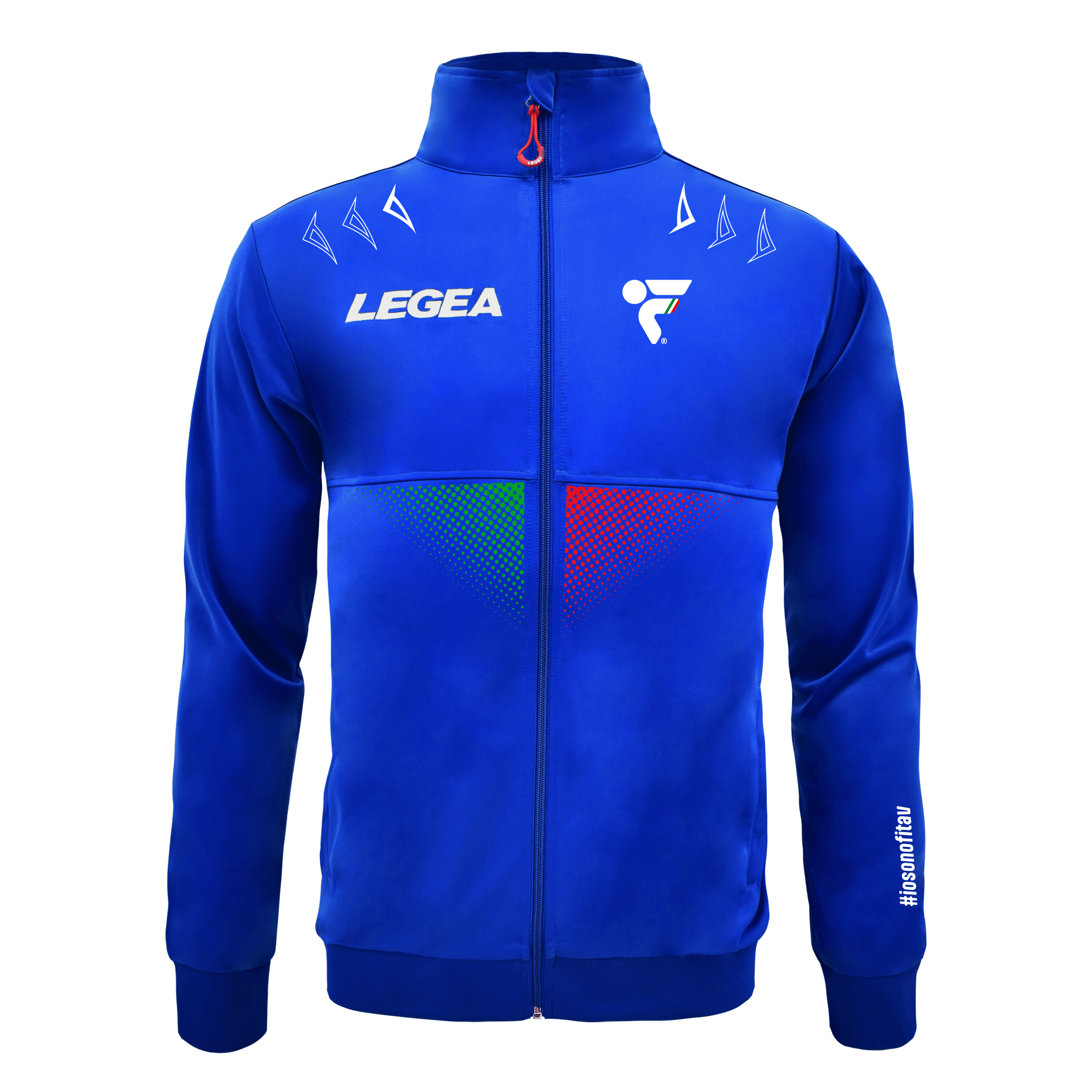 Giacca con zip tricolore - Fitav