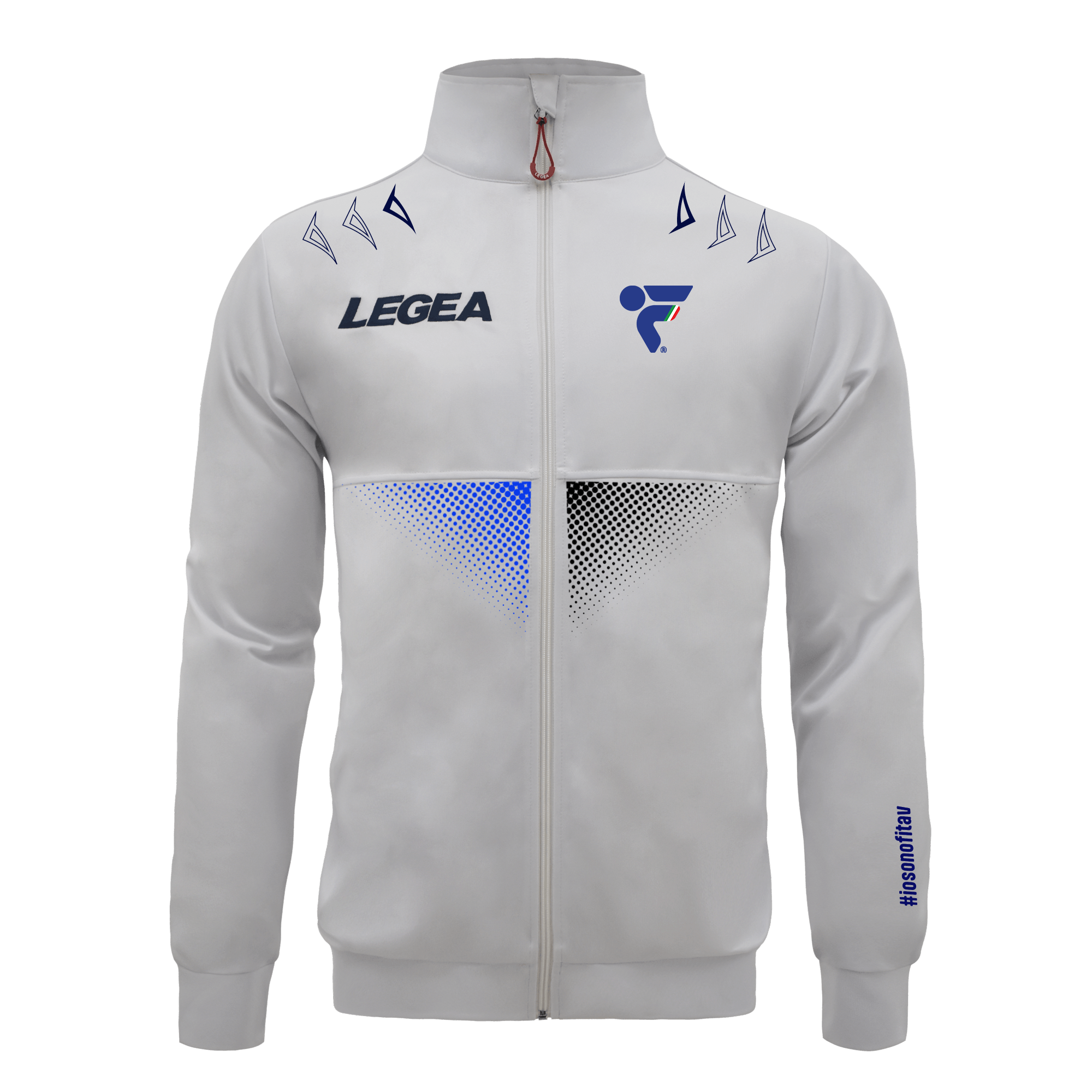 Giacca con zip tricolore - Fitav