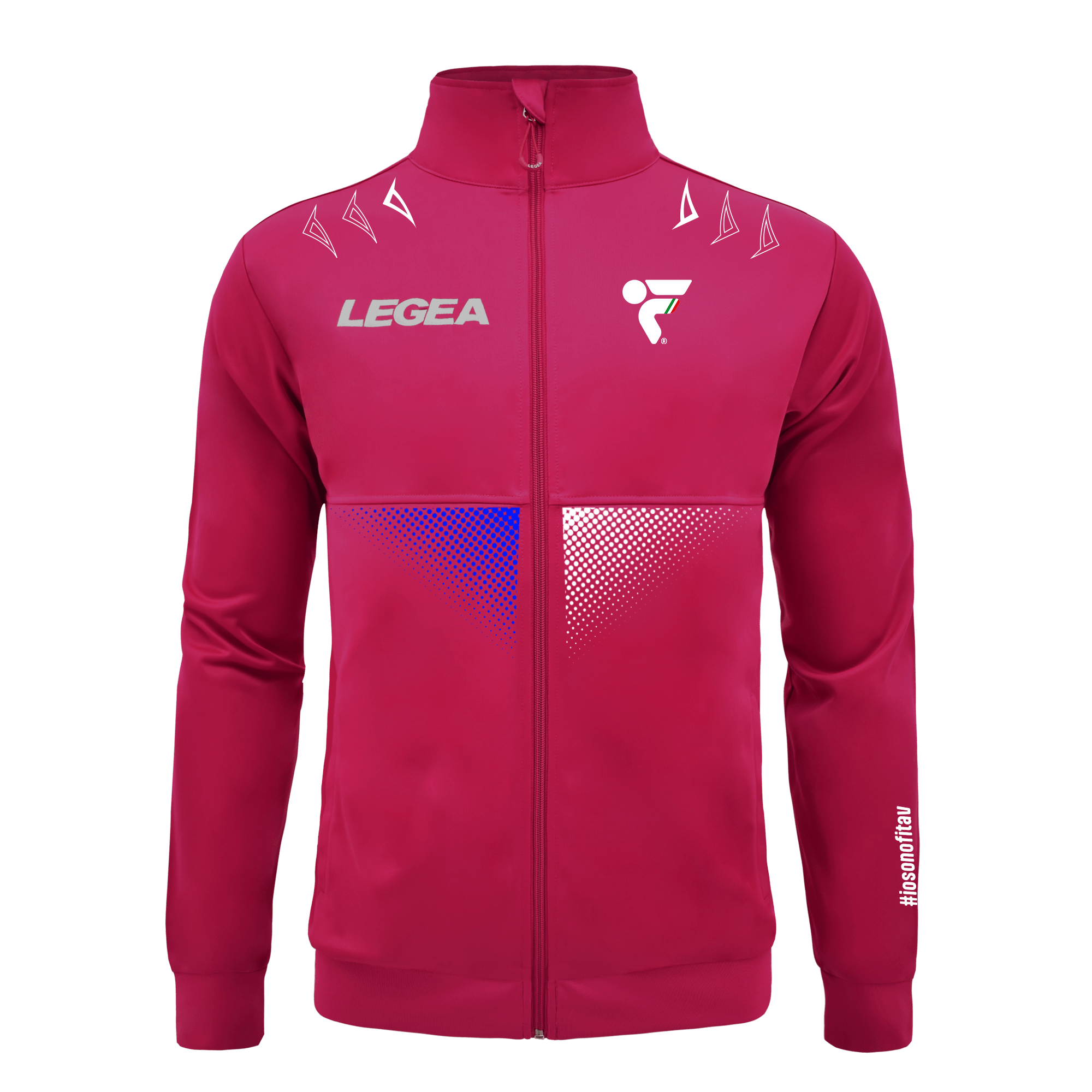 Giacca con zip tricolore - Fitav