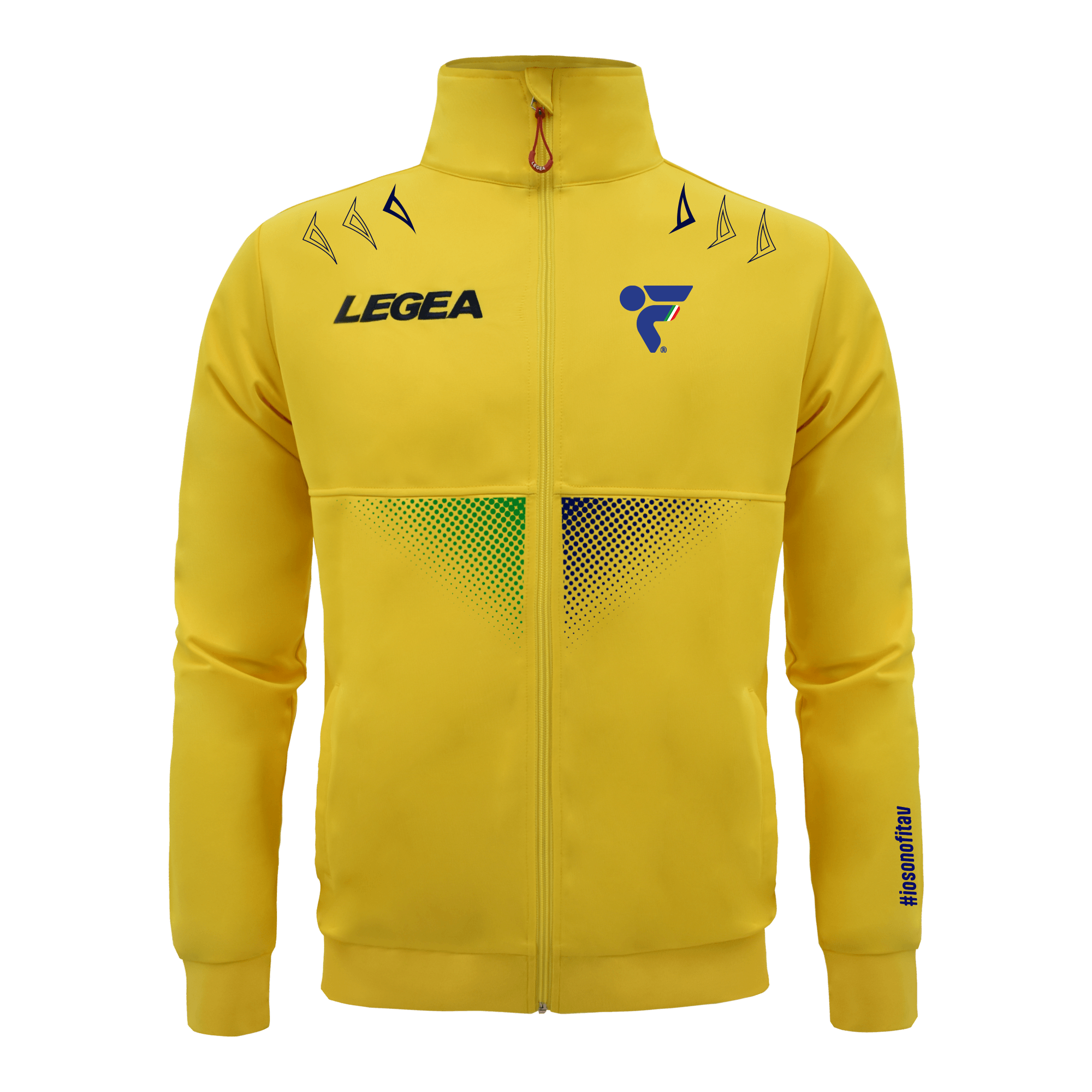 Giacca con zip tricolore - Fitav