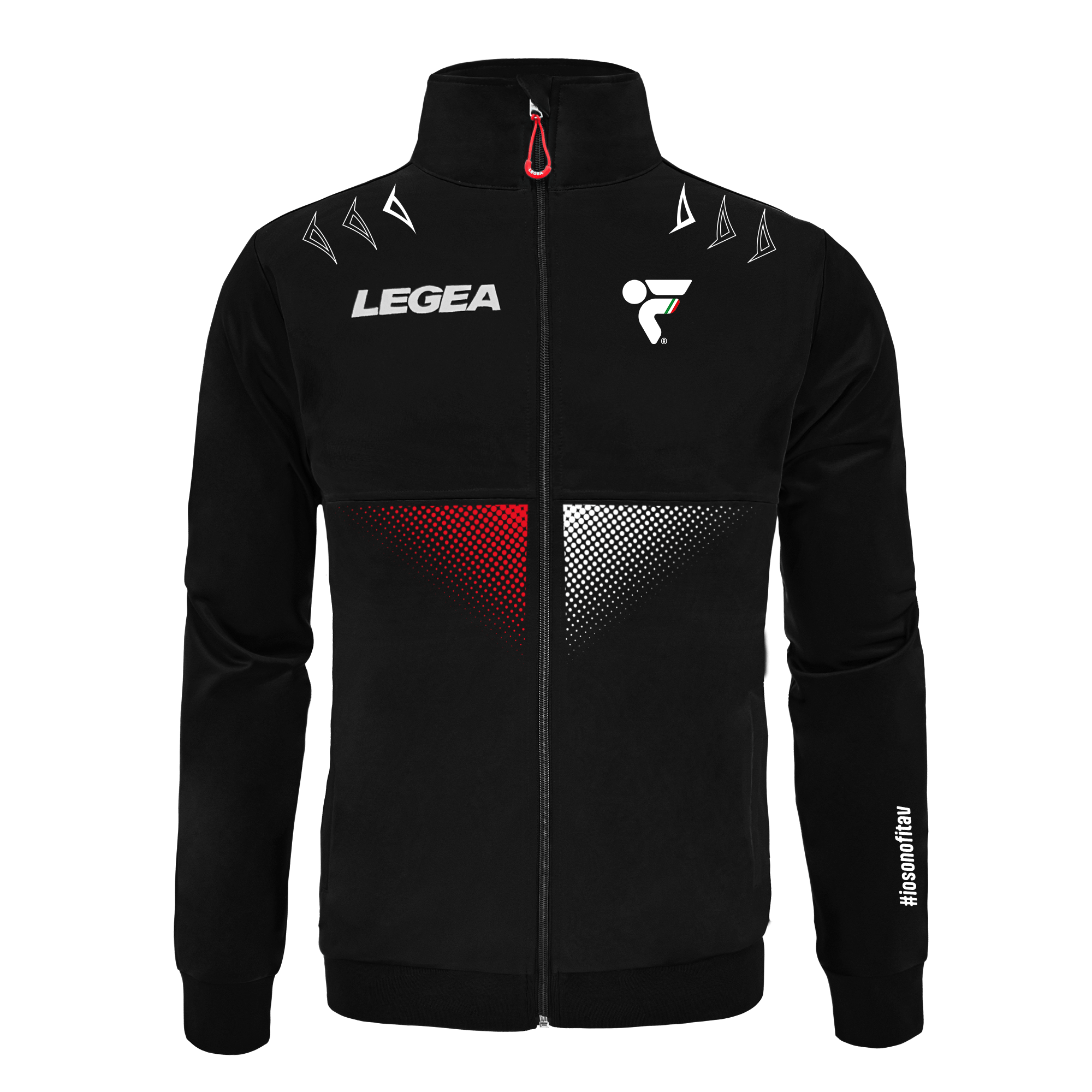 Giacca con zip tricolore - Fitav