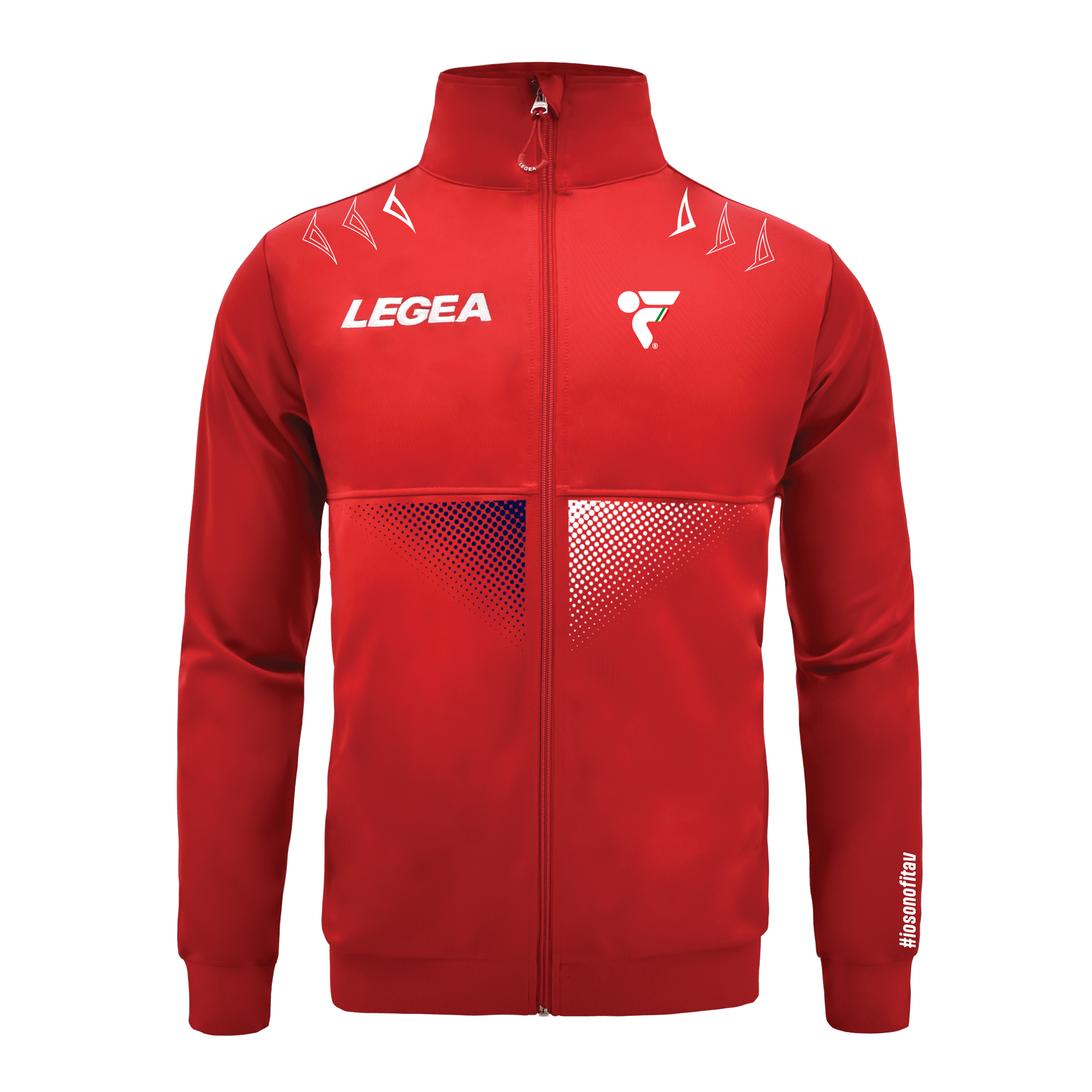 Giacca con zip tricolore - Fitav