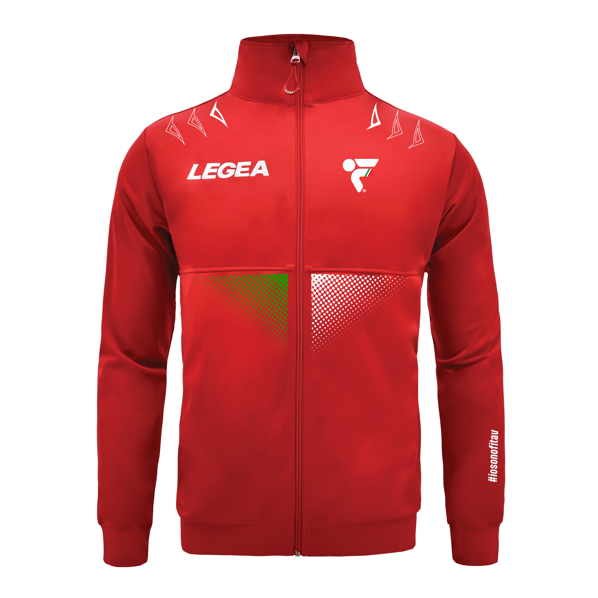 Giacca con zip tricolore - Fitav