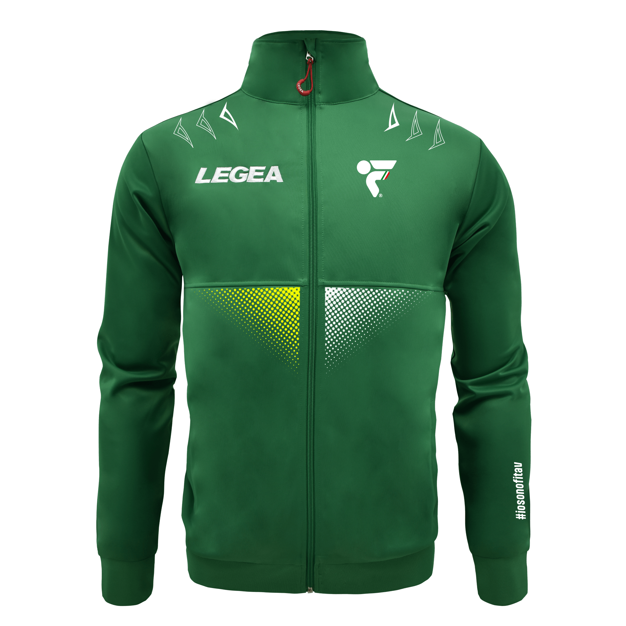 Giacca con zip tricolore - Fitav