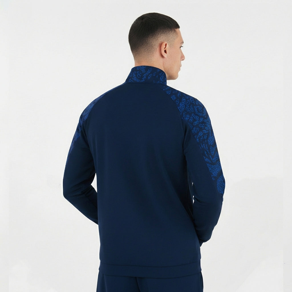Giacca con zip intera Cardiff - Blu - M
