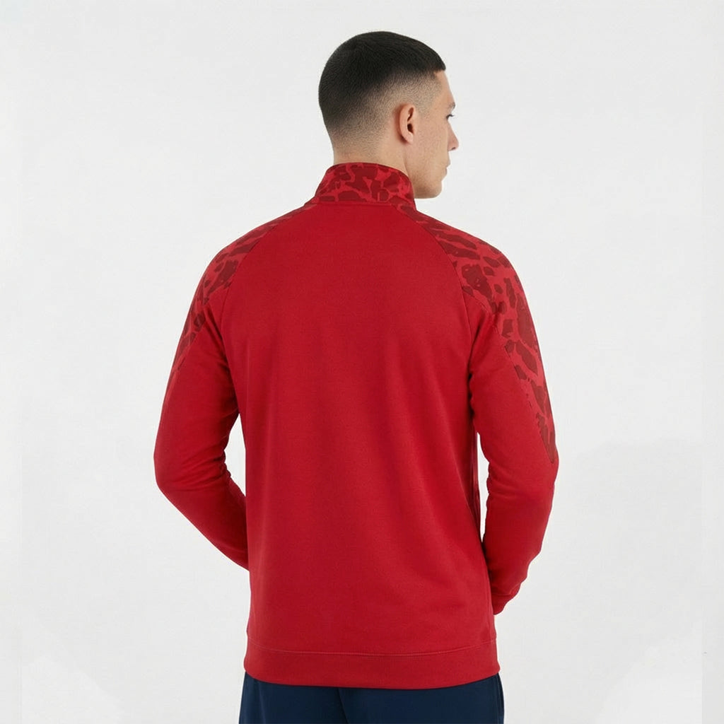 Giacca con zip intera Cardiff - Rosso - 2XS