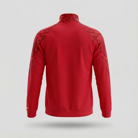 Giacca con zip intera Cardiff - Rosso - 2XS