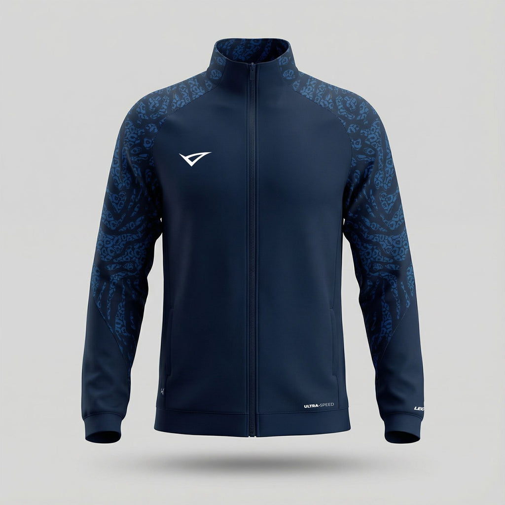 Giacca con zip intera Cardiff - Blu - M