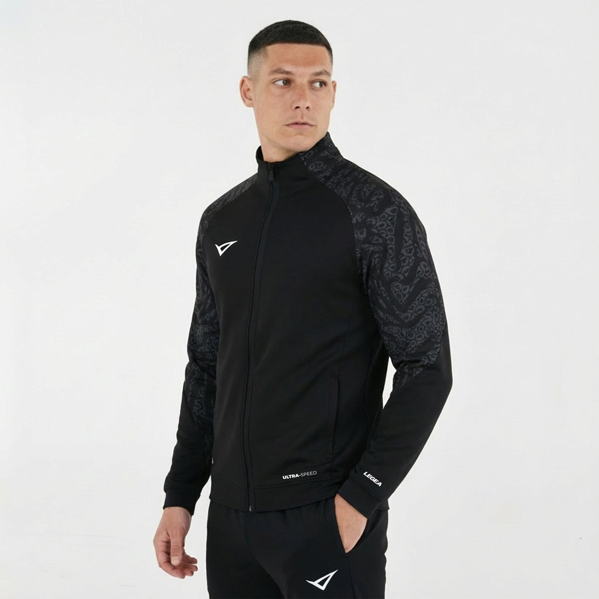 Giacca con zip intera Cardiff - Nero - M