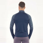 Giacca con mezza zip Bristol | Blu | S