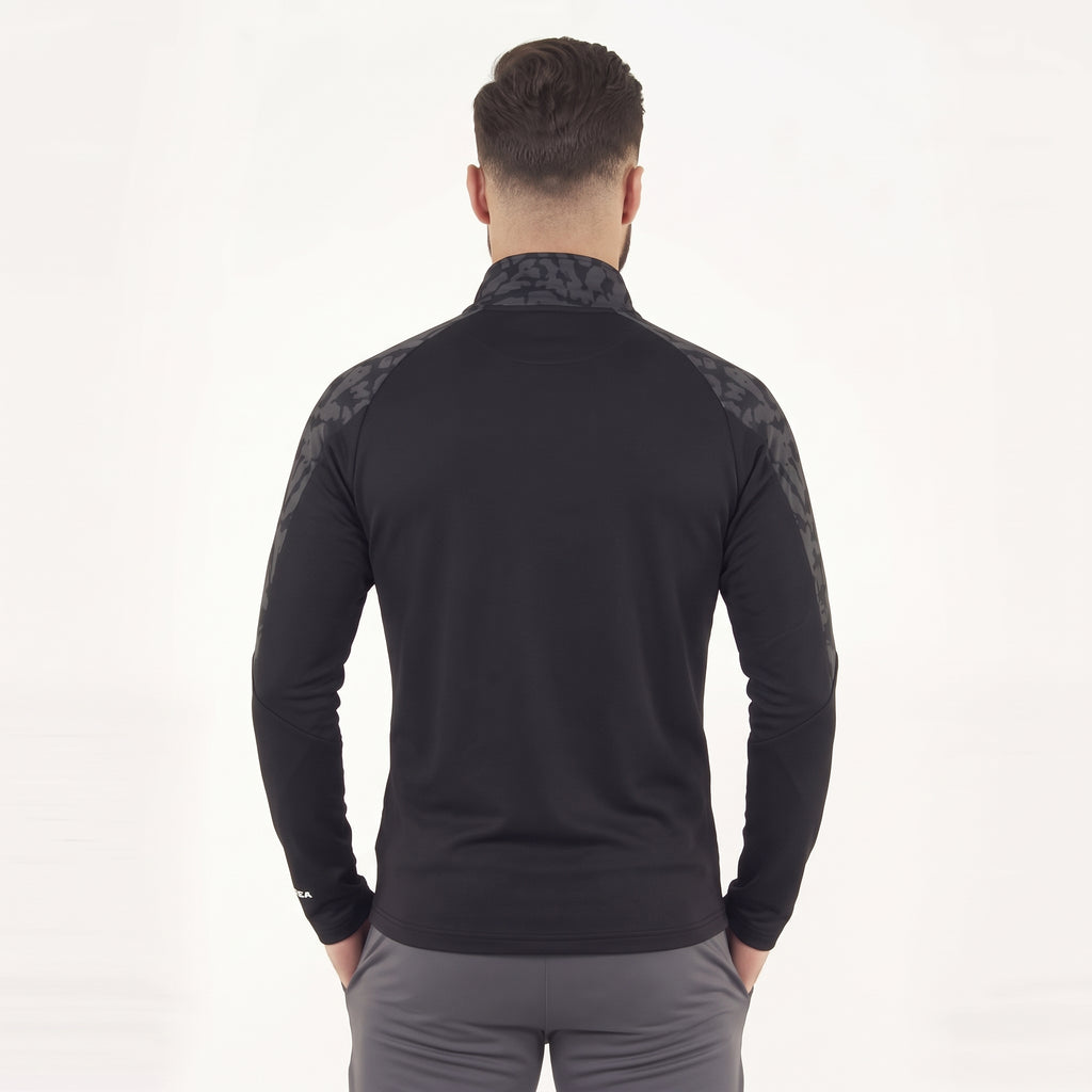 Giacca con mezza zip Bristol | Nero | S