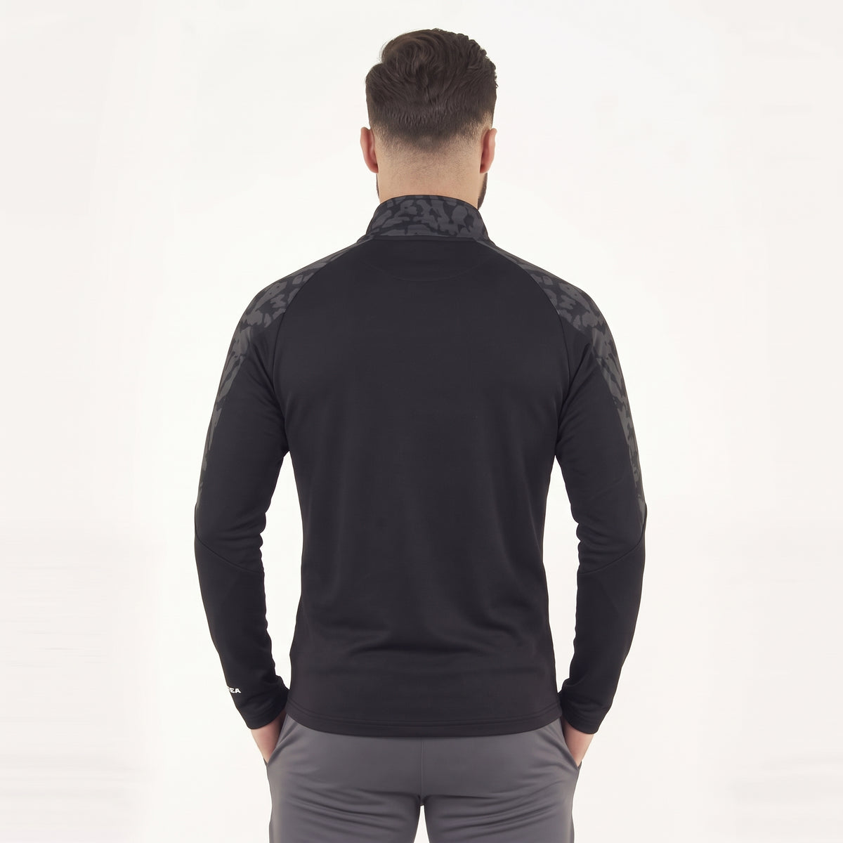 Giacca con mezza zip Bristol | Nero | S