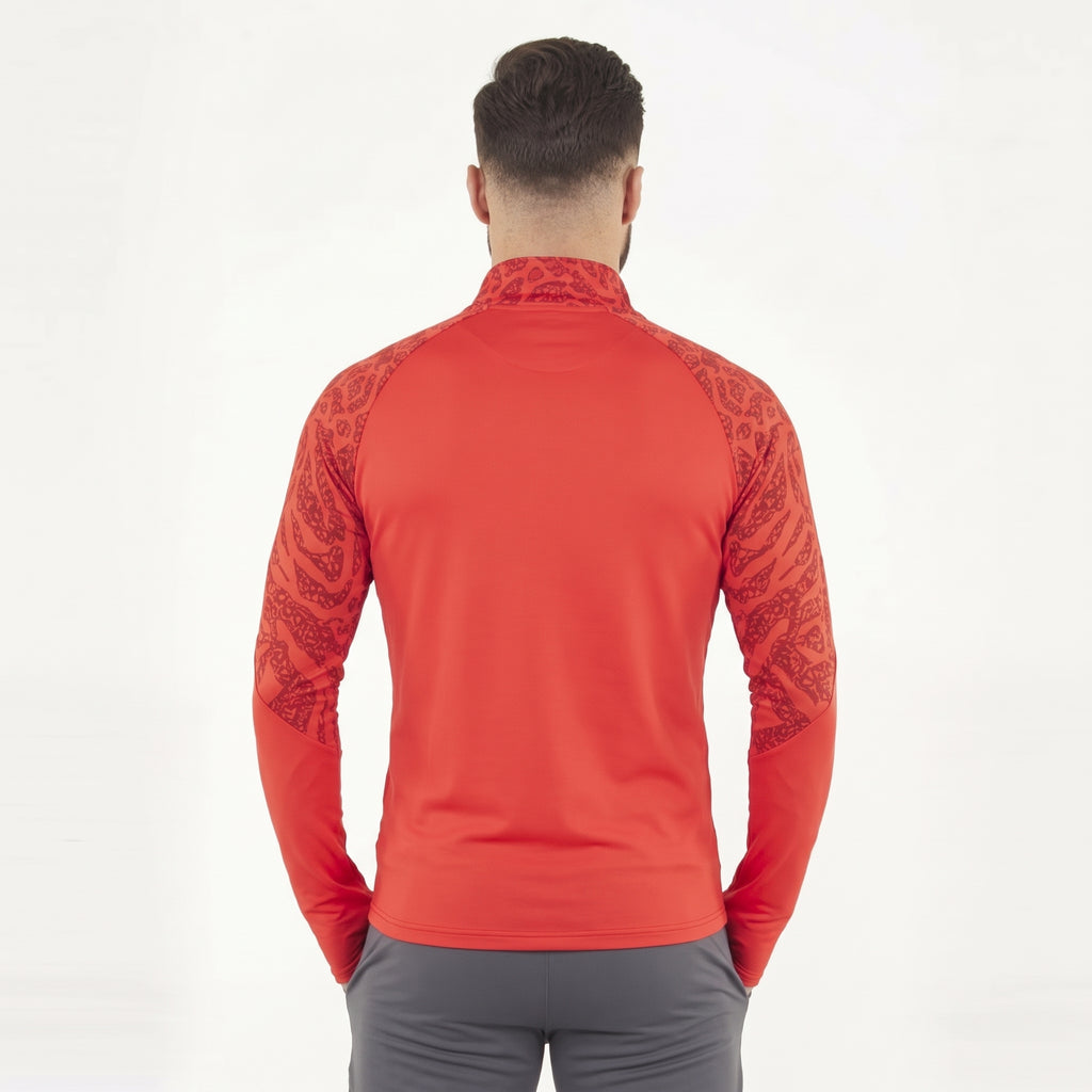 Giacca con mezza zip Bristol | Corallo | S