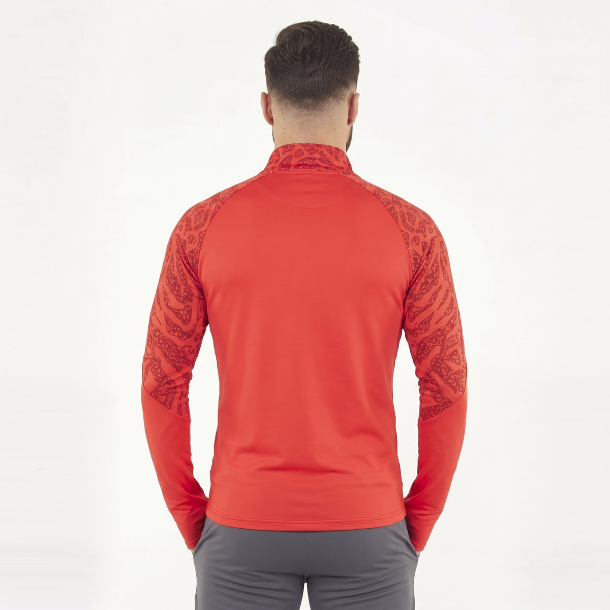 Giacca con mezza zip Bristol | Corallo | S