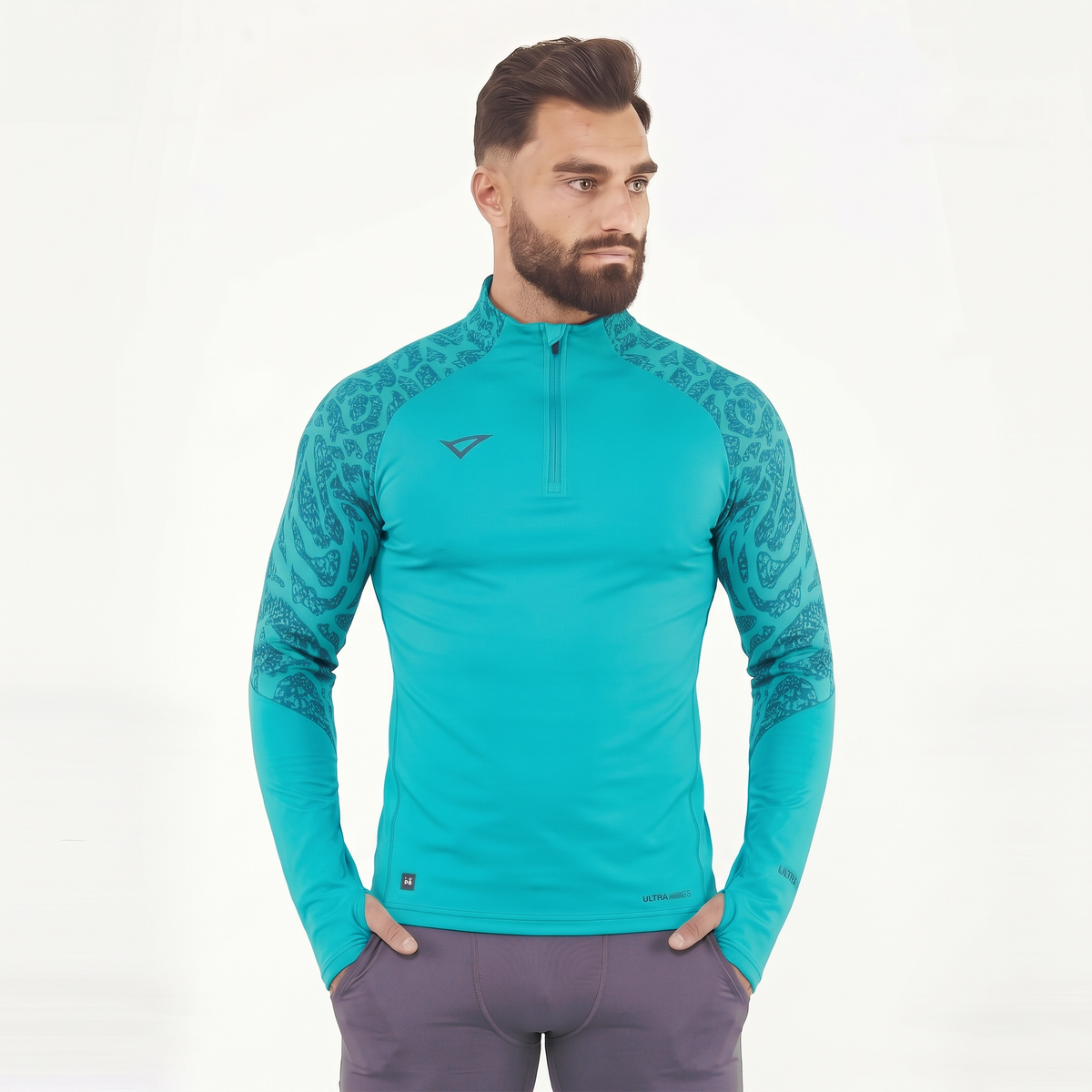 Giacca con mezza zip Bristol | Menta | 2XS