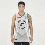 Camiseta Sin Mangas Baloncesto Saharaui - Blanco
