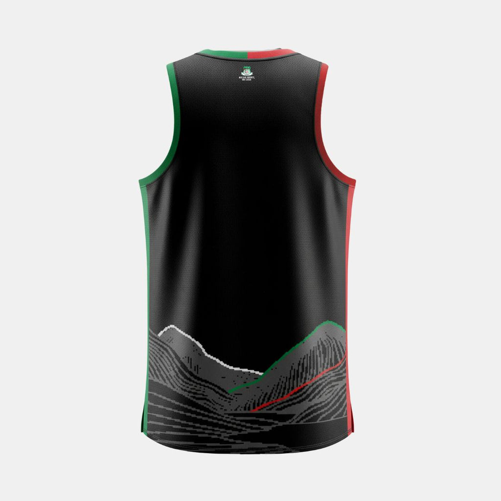 Camiseta Sin Mangas Baloncesto Saharaui - Negro