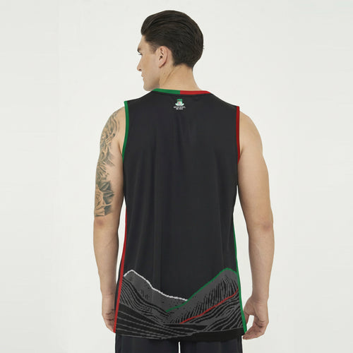 Camiseta Sin Mangas Baloncesto Saharaui - Negro