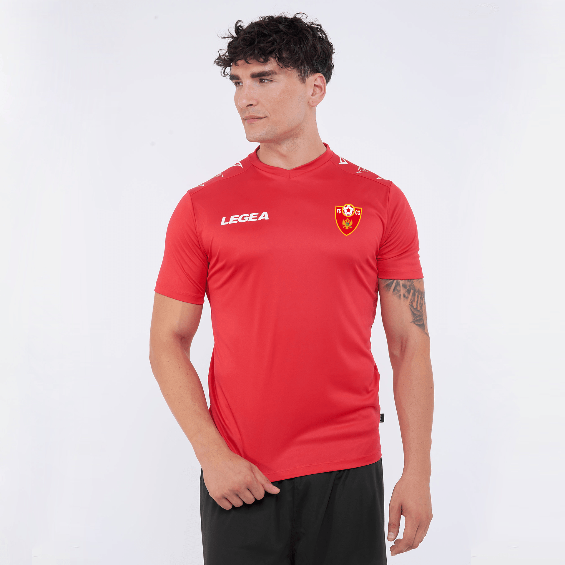 ウエイトトレーニング LEGEA JERSEY MAGLIA_BAVIERA_RED_MONTENEGRO_