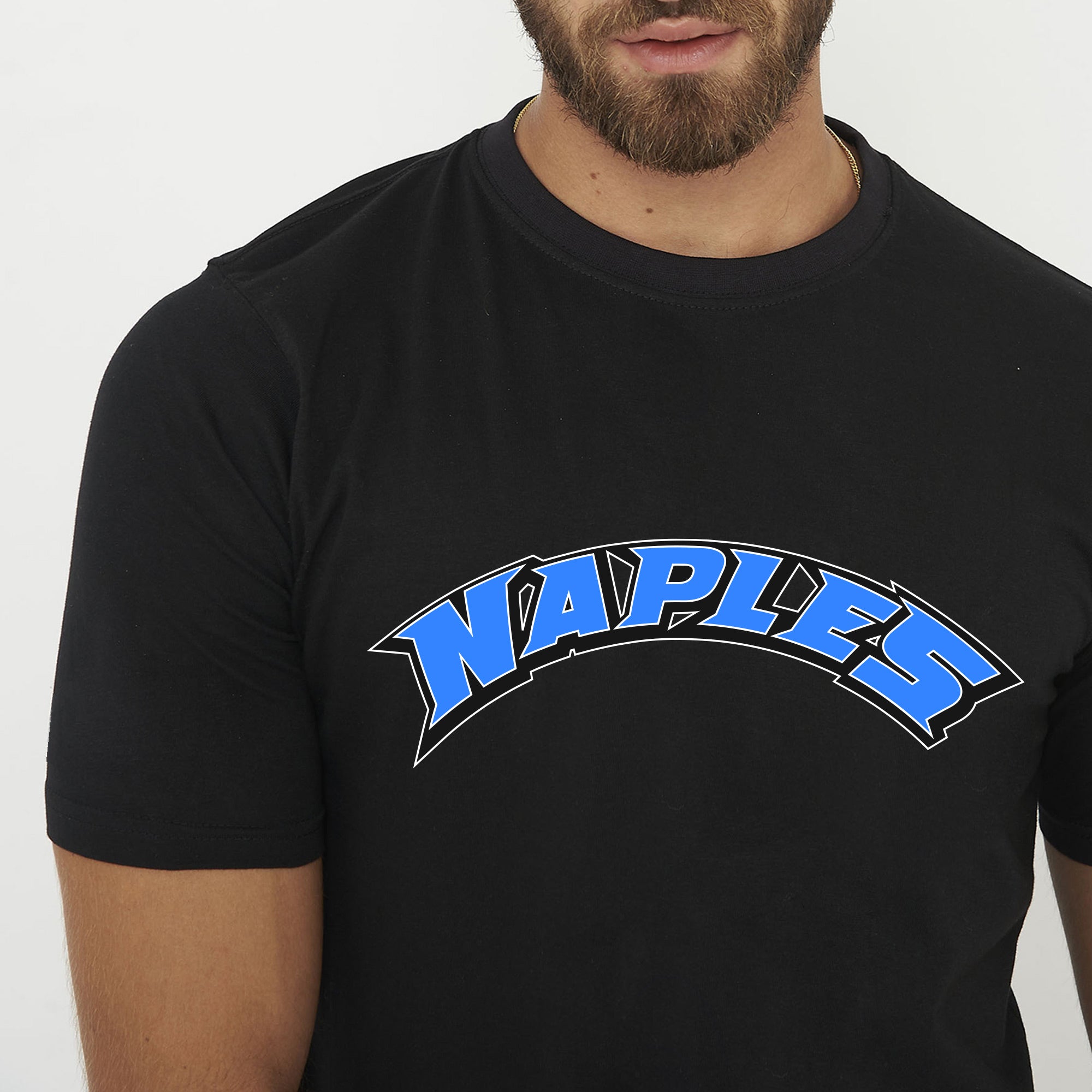 Camiseta de algodón de Nápoles