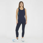Canotta NISHER da running in cotone elasticizzato