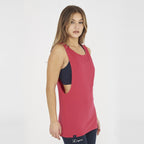 Canotta NISHER da running in cotone elasticizzato