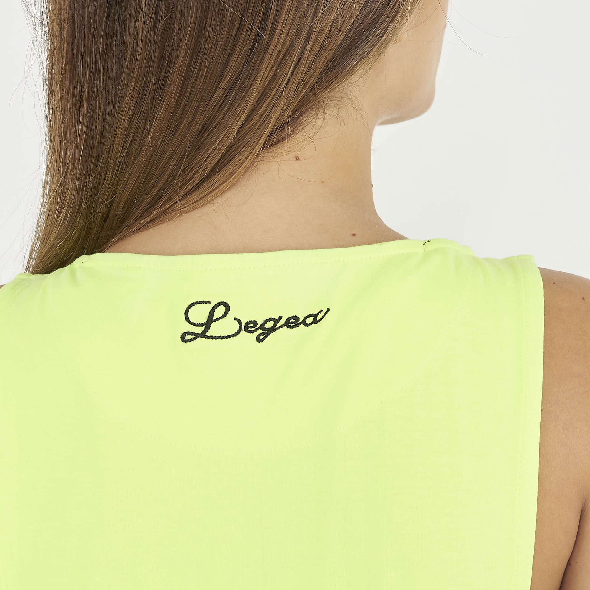 Canotta NISHER da running in cotone elasticizzato