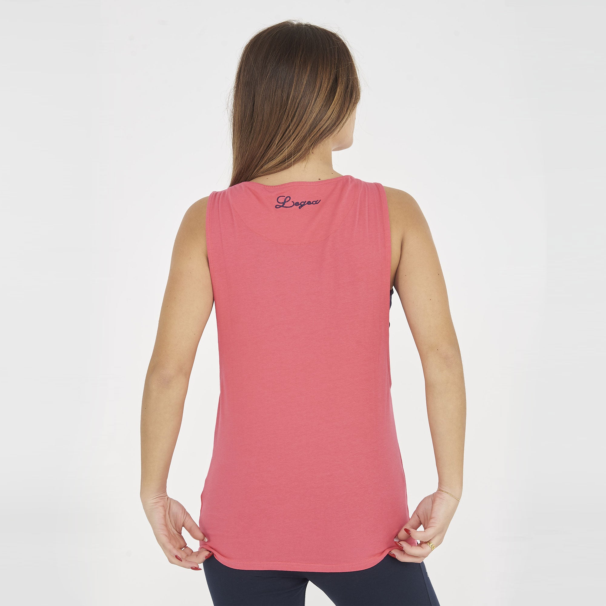 Canotta NISHER da running in cotone elasticizzato