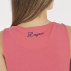 Canotta NISHER da running in cotone elasticizzato