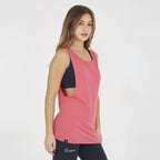 Canotta NISHER da running in cotone elasticizzato
