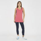 Canotta NISHER da running in cotone elasticizzato