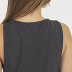 Canotta NISHER da running in cotone elasticizzato