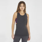Canotta NISHER da running in cotone elasticizzato