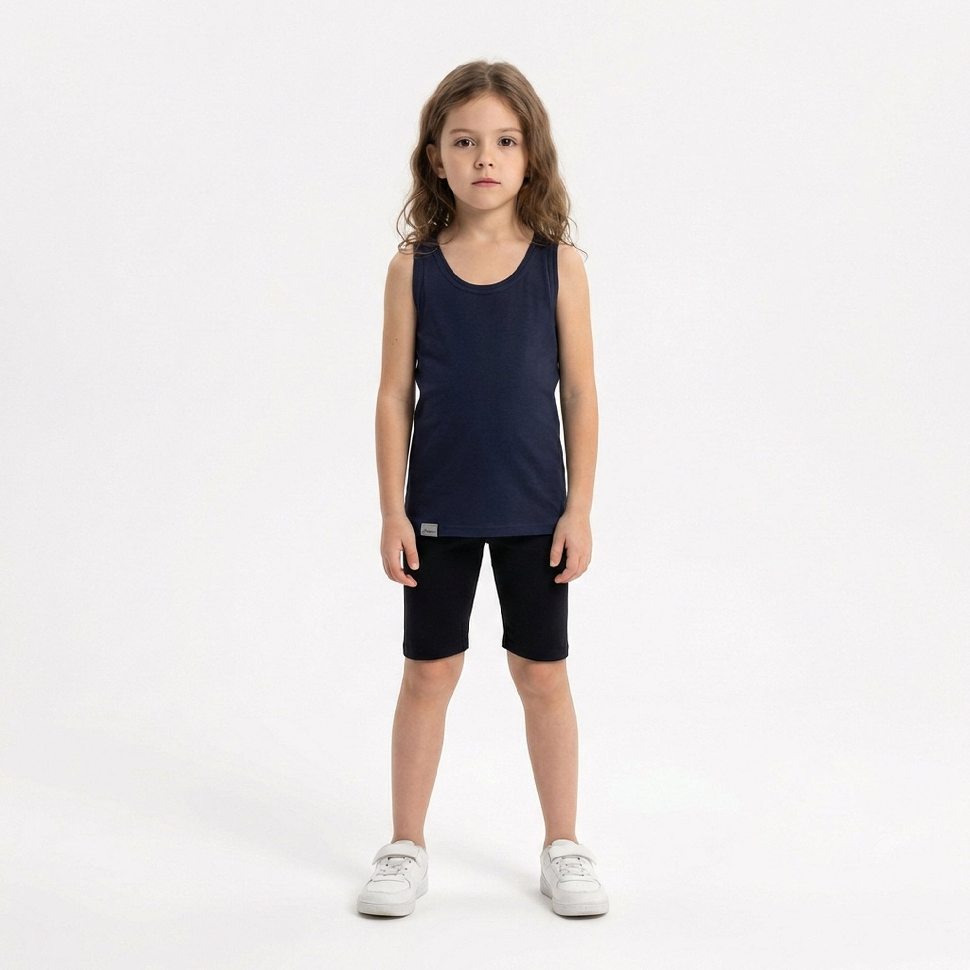 Canotta a spalle larghe in cotone Raita