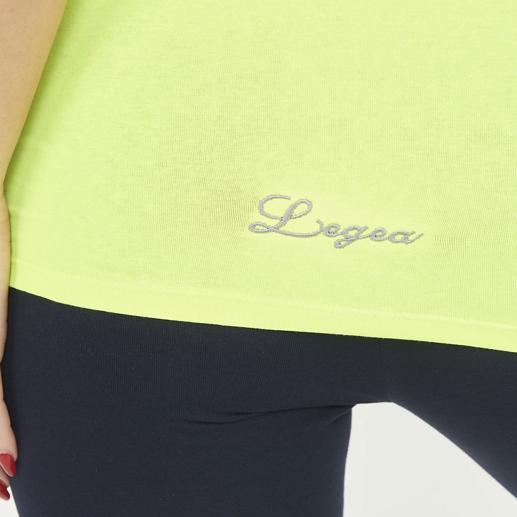 Canotta da training leggera in cotone elasticizzato