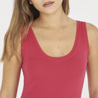 Canotta da training leggera in cotone elasticizzato