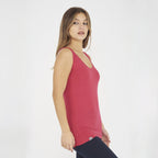 Canotta da training leggera in cotone elasticizzato