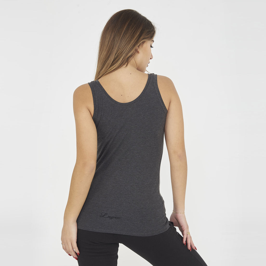 Canotta da training leggera in cotone elasticizzato