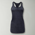 Canotta sportiva con retro a vogatore Sawil - Grigio Melange Scuro - XS