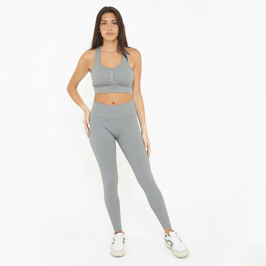 Completino da allenamento Iconic Burner - piombo