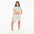 Completino da allenamento Way Ride - grigio chiaro