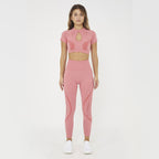 Completino da allenamento Lexi Leslie - rosa scuro