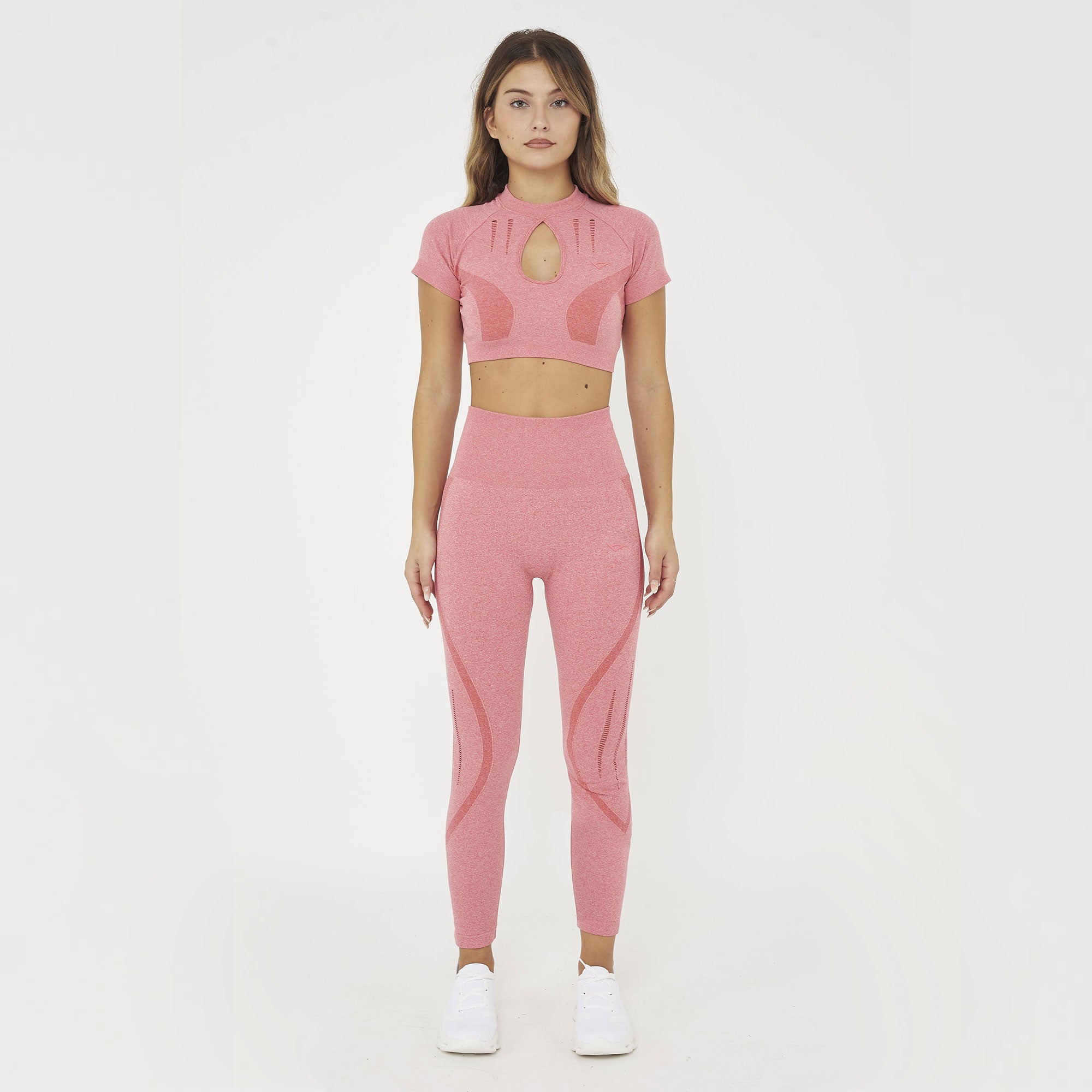 Completino da allenamento Lexi Leslie - rosa scuro